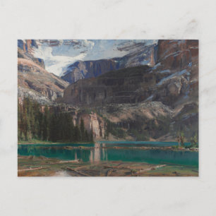 Lake O'Hara by John Singer Sargent, Victorian Art Postcard