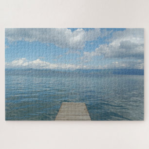 Lake Ohrid Dock Jigsaw Puzzle
