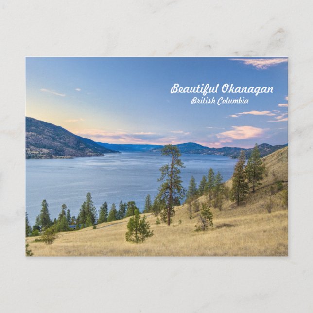 Lake Okanagan Postcard (Front)