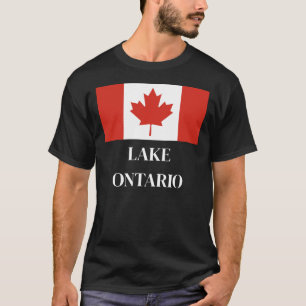 Lake Ontario Canadian Flag T-Shirt