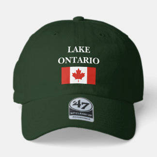 Lake Ontario Canadian Flag Trucker Hat