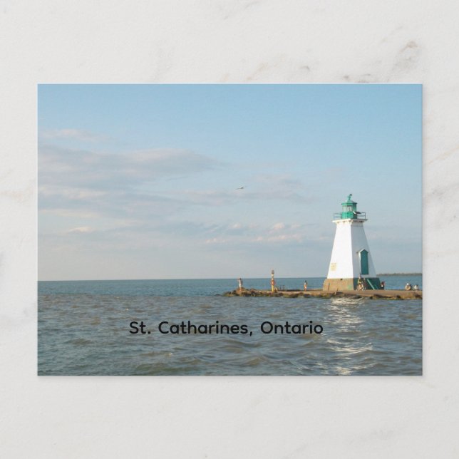Lake Ontario Lighthouse Postcard (Front)