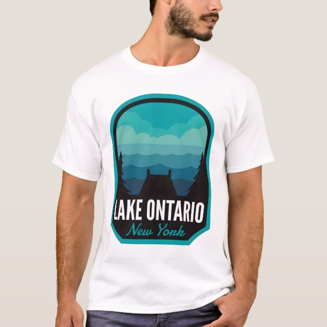 Lake Ontario New York Summer T-Shirt (Front)