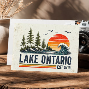 Lake Ontario Vintage Great Lakes Lake Life Postcard