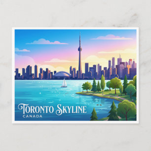 Lake Ontario Waterfront Toronto Canada Postcard
