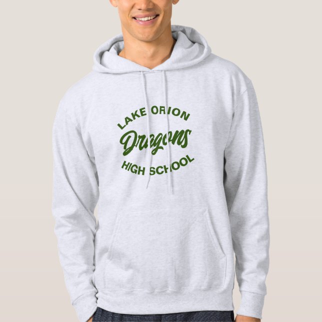 Lake Orion High School Printed Hoodie (Front)