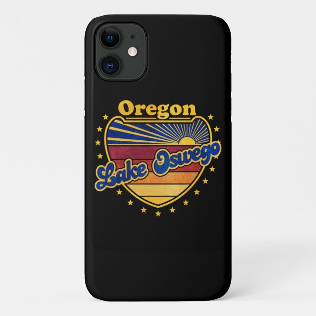 Lake Oswego Oregon Case-Mate iPhone Case (Back)