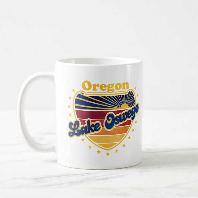 Lake Oswego Oregon Coffee Mug (Left)