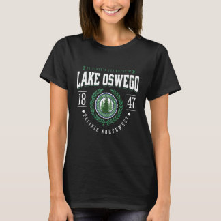 Lake Oswego Oregon State Pine Tree OR Souvenir Ret T-Shirt