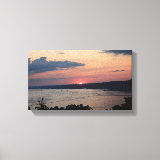 LAKE OZARK SUNSET CANVAS (Front)