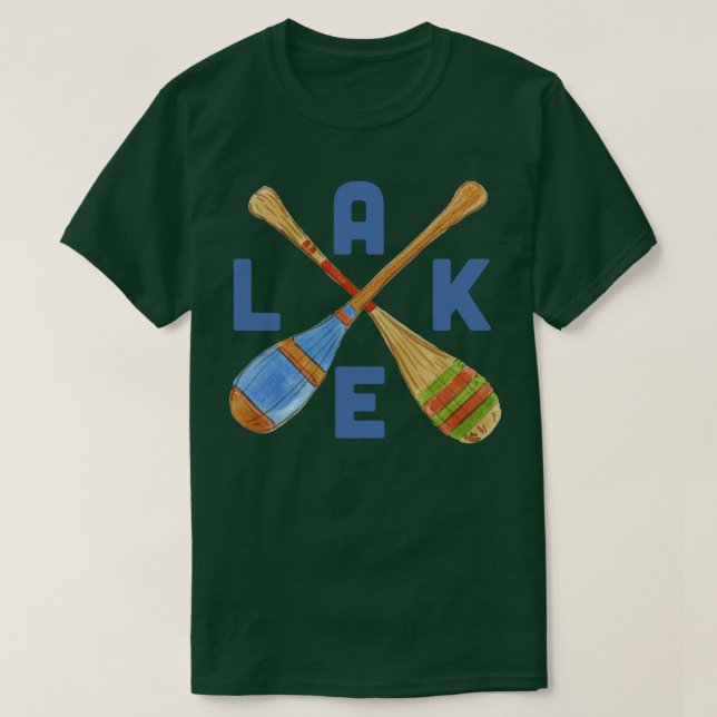 Lake paddles T-Shirt (Design Front)