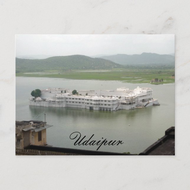 lake palace udaipur postcard (Front)