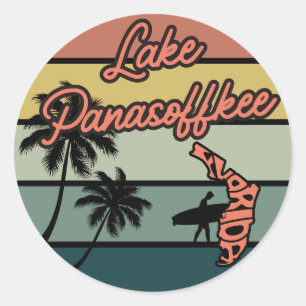 Lake Panasoffkee, Florida Classic Round Sticker