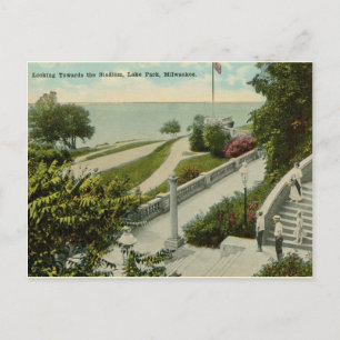 Lake Park, Milwaukee Vintage Postcard