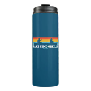 Lake Pend Oreille Idaho Canoe Thermal Tumbler