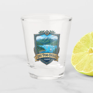 Lake Pend Oreille USA Shot Glass