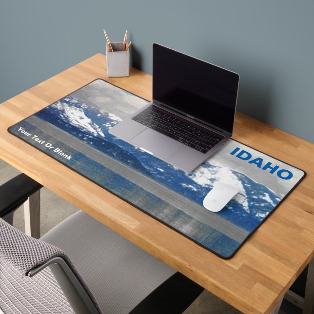 Lake Pend Oreille Winter Desk Mat (Office 2)