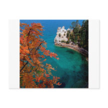 Lake Pictured Rocks Shore Superior Michigan