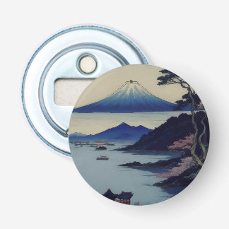 Lake, Pine and Mountain - Japan Bottle Opener