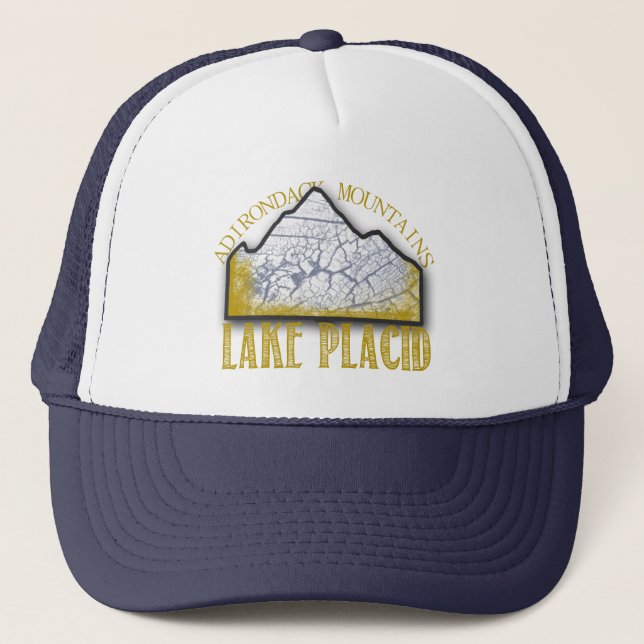 Lake Placid Hat Whiteface Mountain Adirondacks (Front)