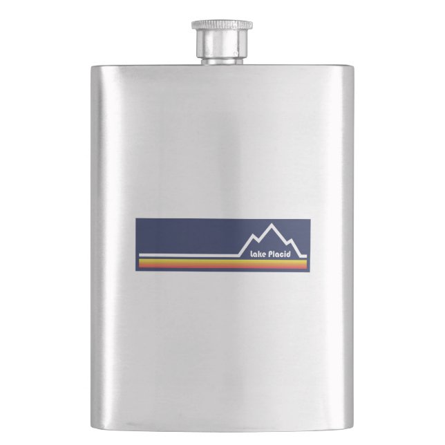 Lake Placid Hip Flask (Front)