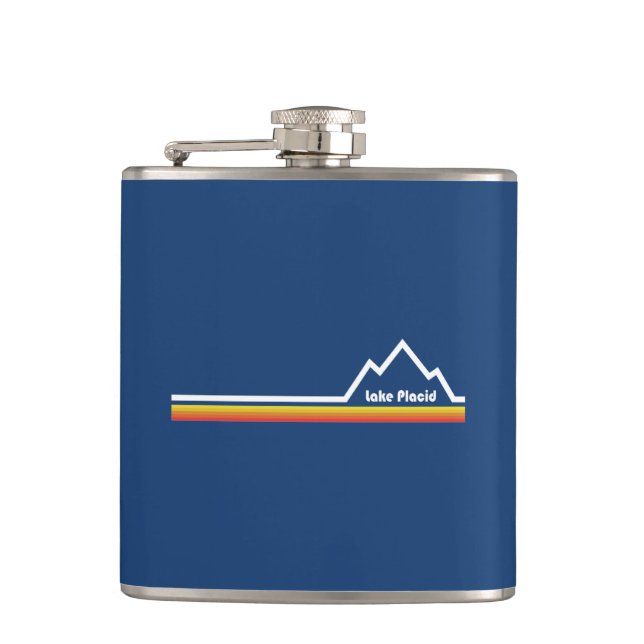 Lake Placid Hip Flask (Front)