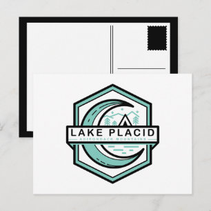 LAKE PLACID moon hexa Postcard