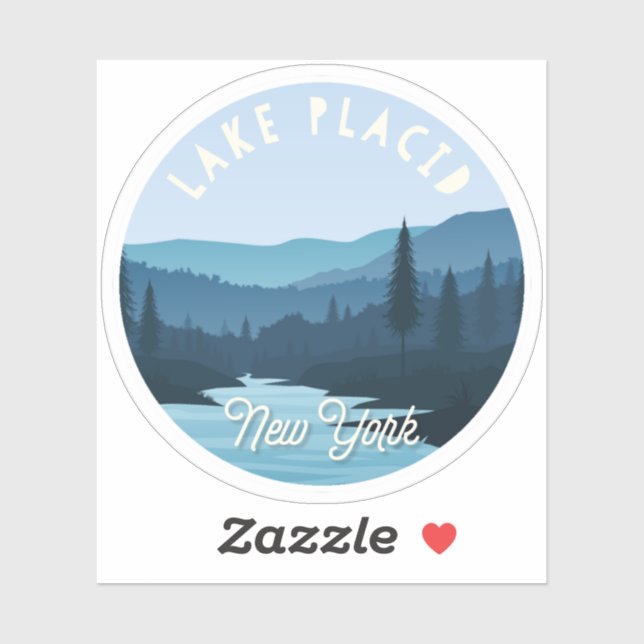 Lake Placid, New York Landscape (Sheet)