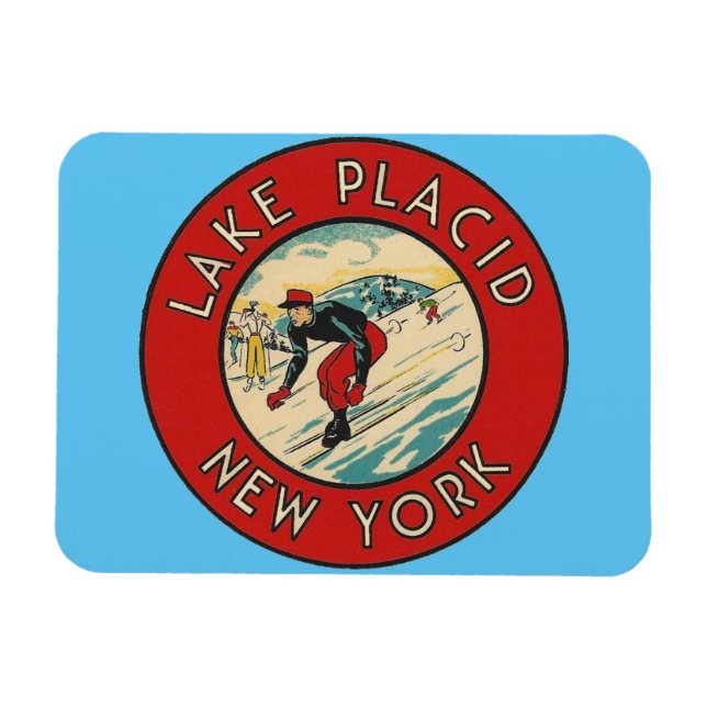 Lake Placid, New York -  Magnet (Horizontal)