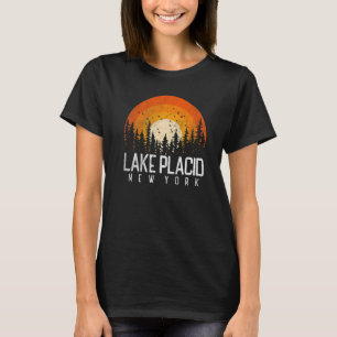Lake Placid New York NY  Retro Vintage 70s 80s 90s T-Shirt