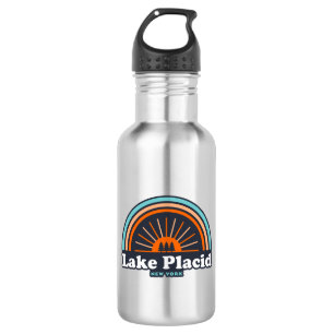 Lake Placid New York Rainbow 532 Ml Water Bottle