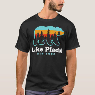 Lake Placid NY Adirondacks New York Bear T-Shirt