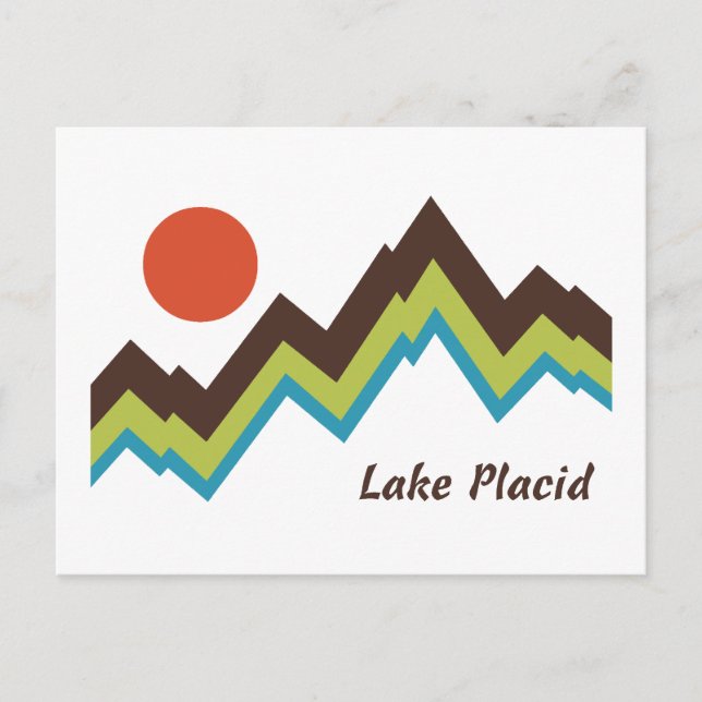 Lake Placid Postcard (Front)