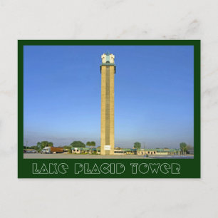 Lake Placid Tower- Lake Placid, Florida Postcard