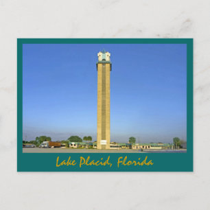 Lake Placid Tower- Lake Placid, Florida Postcard