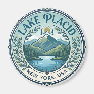 Lake Placid USA Magnet