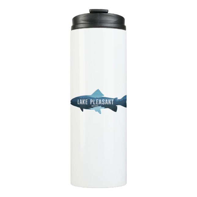Lake Pleasant Arizona Fish Thermal Tumbler (Front)
