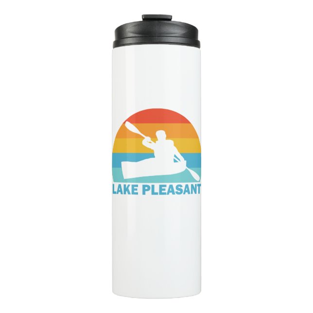 Lake Pleasant Arizona Kayak Thermal Tumbler (Front)