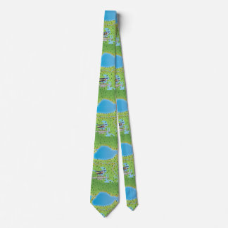 Lake Pontchartrain Louisiana lake map Tie