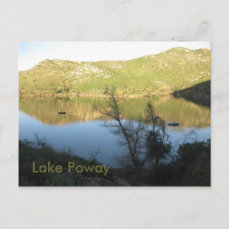 Lake Poway Postcard