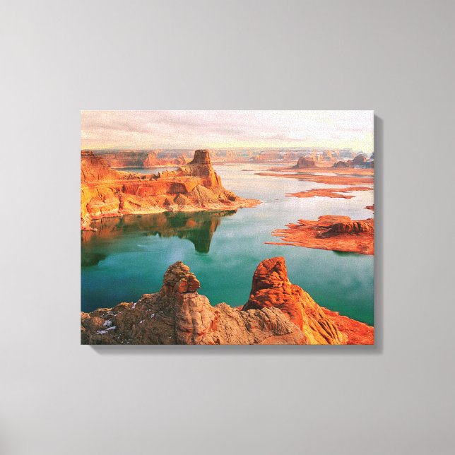 Lake Powell Arizona Canvas Print (Front)