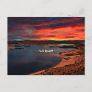 Lake Powell, Arizona Postcard