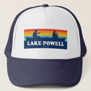 Lake Powell Arizona Utah Canoe Trucker Hat