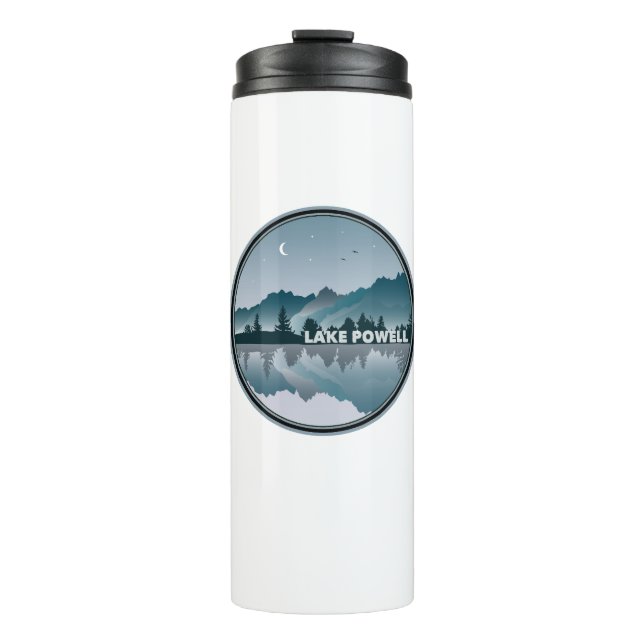 Lake Powell Arizona Utah Reflection Thermal Tumbler (Front)