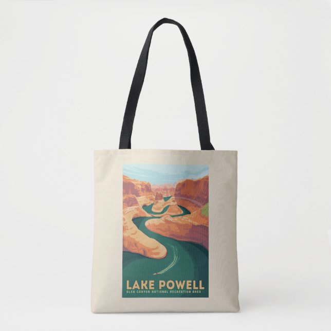 Lake Powell | Arizona & Utah Tote Bag (Front)