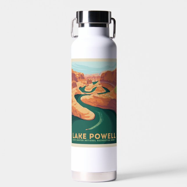 Lake Powell | Arizona & Utah Water Bottle (Front)