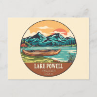 Lake Powell Boating Fishing Emblem