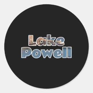 Lake Powell Classic Round Sticker