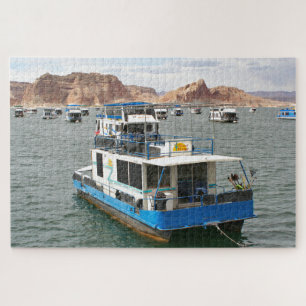 Lake Powell Houseboat, Arizona, USA 2 Jigsaw Puzzle