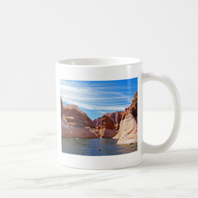 Lake Powell Page Arizona Water Reservoir Landscape Coffee Mug (Right)